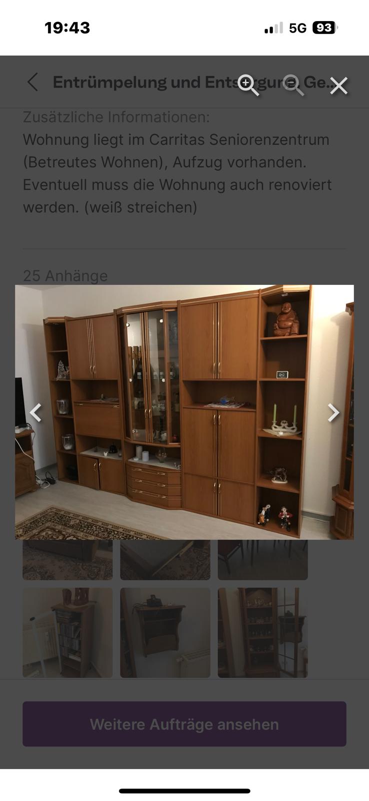 Entrümpelung Berlin - Projekt 99