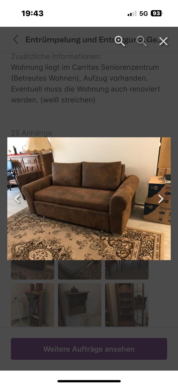 Entrümpelung Berlin - Projekt 105